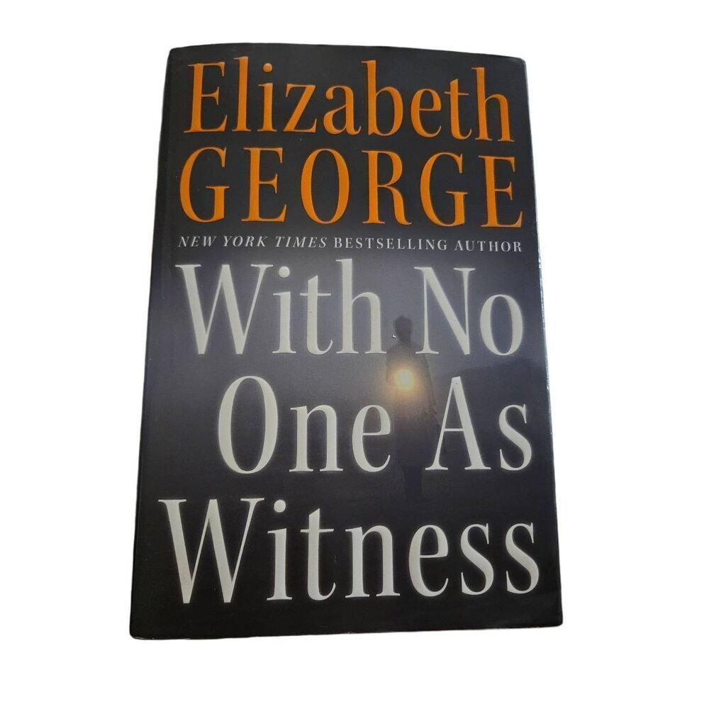 With no one as witness by elizabeth george harper Collins books isbn 97800605456